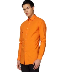 Orange skjorte