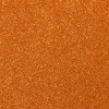 Orange vimpelguirlande med glimmer