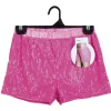 Paillet hotpants neon pink