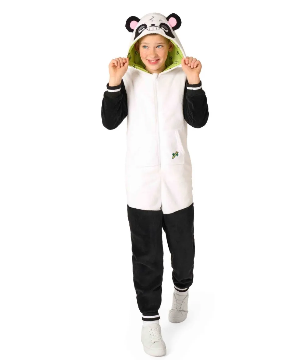 Panda kostume