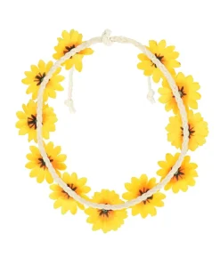 Pandebånd med gule blomster
