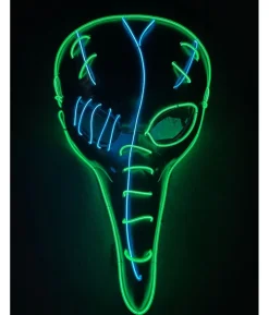 Pestlæge maske med LED lys