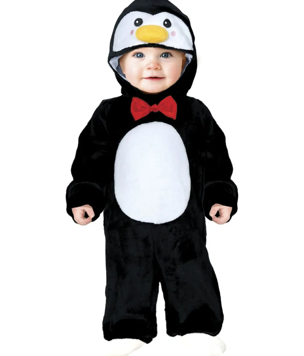 Pingvin baby kostume