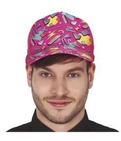 Pink 80er cap