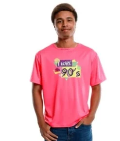 Pink 90er t-shirt