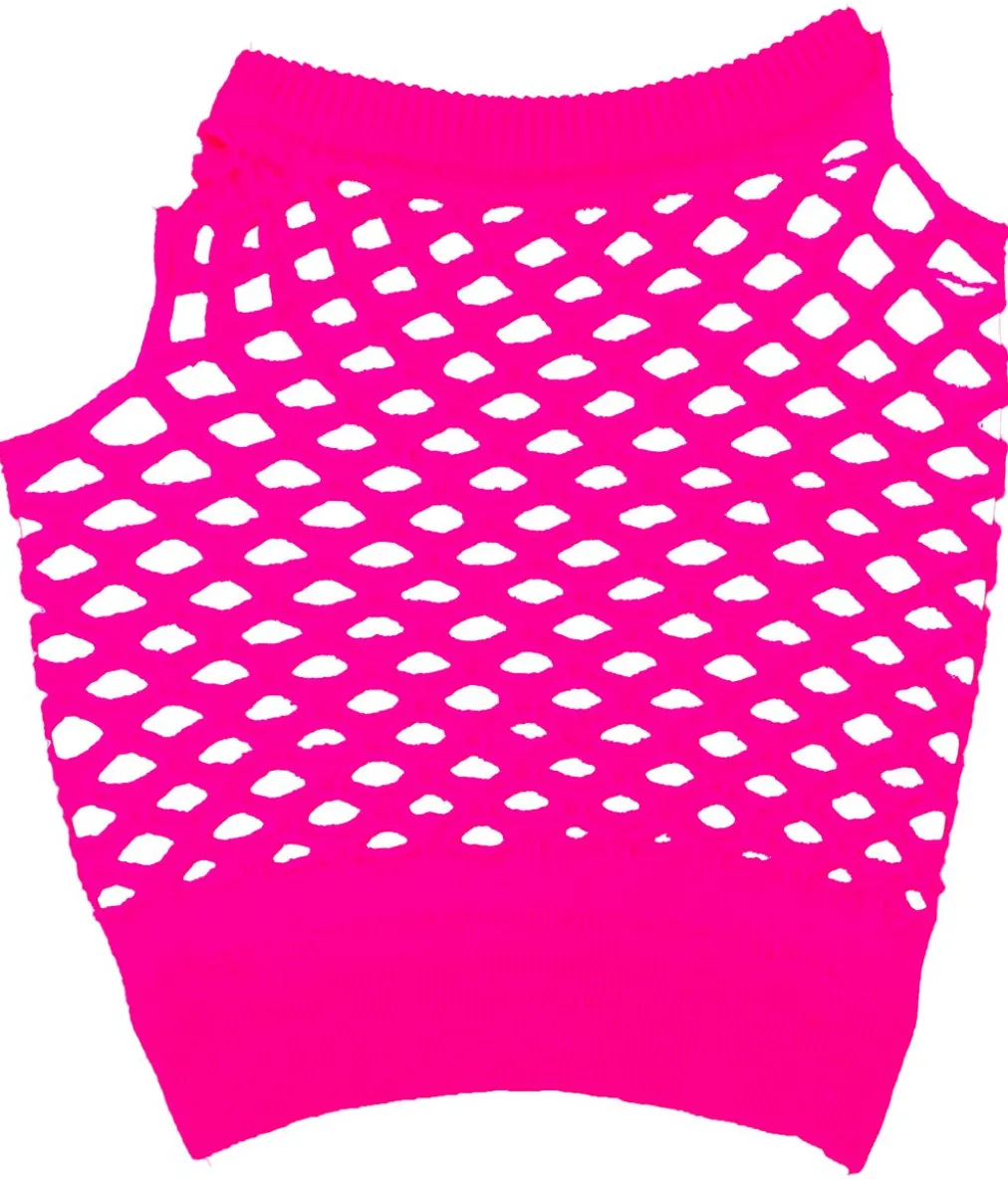 Pink 80er udklædningssæt