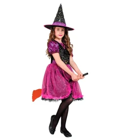 Pink heks kostume