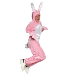 Pink kanin kostume
