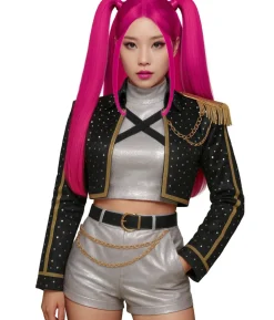 Pink K-pop paryk