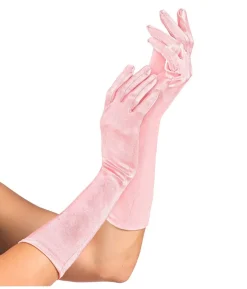 Pink lange handsker