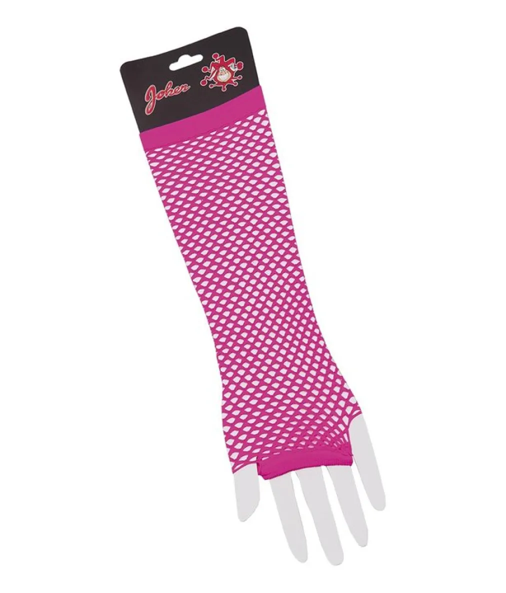 Pink nethandsker