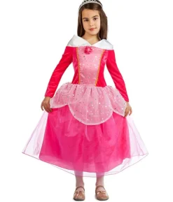 Pink Prinsesse kjole kostume
