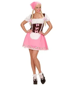 Pink tyrolerkjole