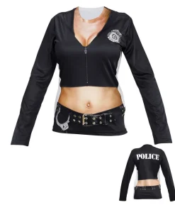 Police t-shirt, dame