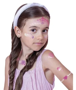 Prinsesse makeup skabelon