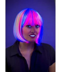 Rainbow UV paryk
