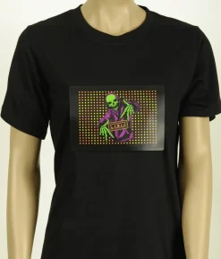 Rave t-shirt, skelet