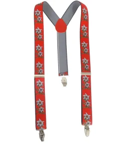 Røde edelweiss seler