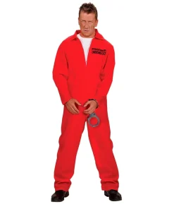Rød fangedragt kostume