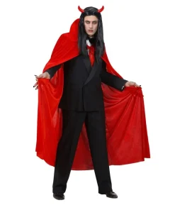 Rød kappe, velour