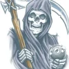 Reaper XL tatovering
