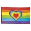 Regnbue flag, 90x150 cm
