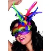 Regnbue halvmaske