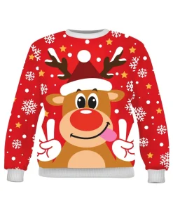 Rensdyr julesweater
