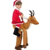 Rensdyr piggy back kostume, barn