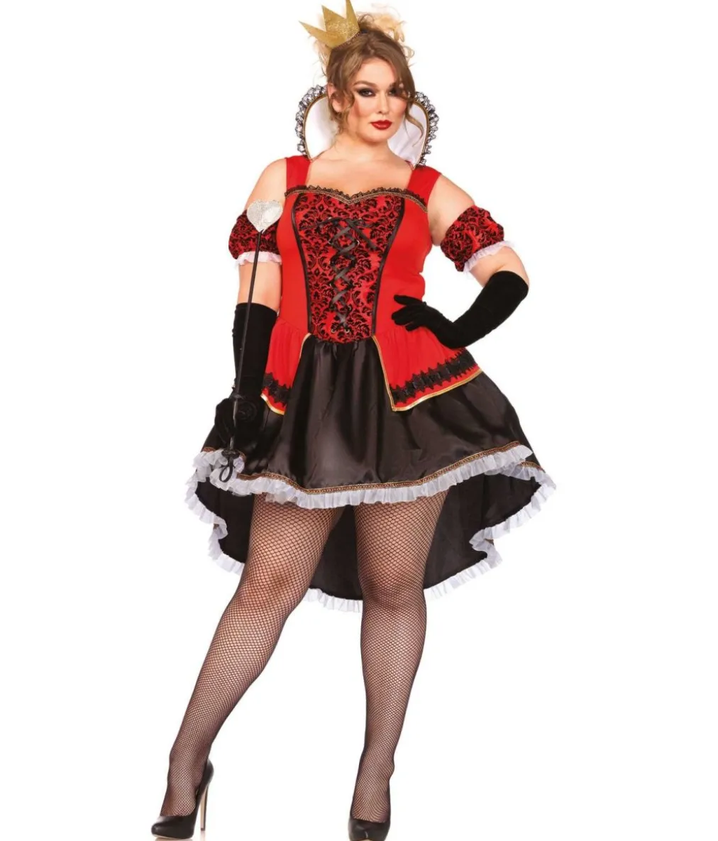 Royally sexy Queen kostume, Plus