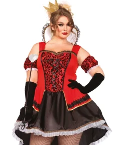 Royally sexy Queen kostume, Plus