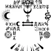 Satanisk ansigtstatovering