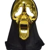 Scream maske, guld