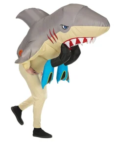 Shark Attack, oppusteligt kostume