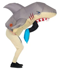 Shark Attack, oppusteligt kostume