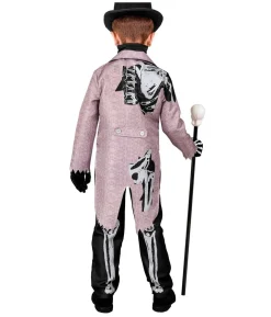Skelet brudgom kostume