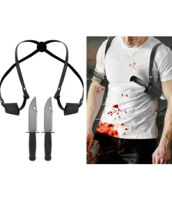 Skulderhylster med knive