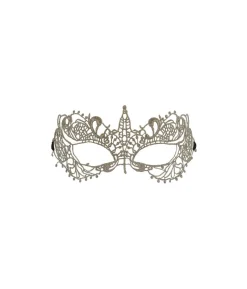 Sølv blonde halvmaske