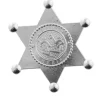 Sølv Sheriff stjerne