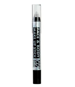 Sølv sminkestift med glimmer