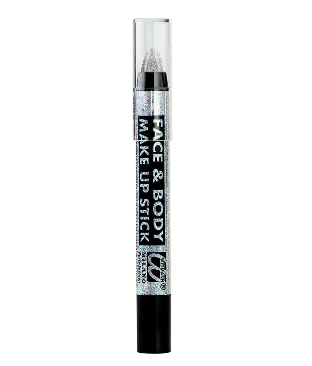 Sølv sminkestift med glimmer