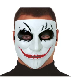 Smilende mand maske