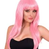 Soft pink Vogue paryk