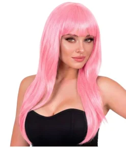 Soft pink Vogue paryk