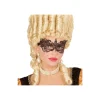 Sort blonde halvmaske