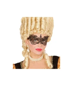 Sort blonde halvmaske