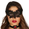Sort blonde halvmaske