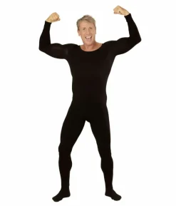 Sort bodysuit, mand