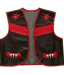 Sort Cowboyvest til børn