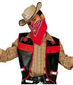 Sort Cowboyvest til børn